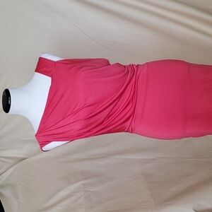 BCBG Generation Red Layer Dress SZ XS